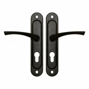 Ручка дверная на планке РФ1-55.17 (черный)