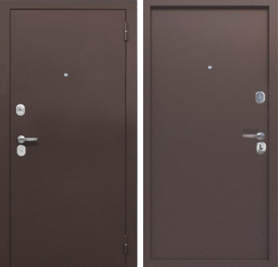 Дверь MXD Союз 70мм Антик Медь металл / металл